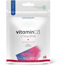 Nutriversum Vitamin D3 Chewable, 60 Tabletten, Unflavored