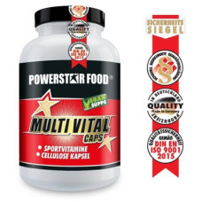 Powerstar Food MULTI VITAL CAPS Vitamin Komplex, 100 Kapseln