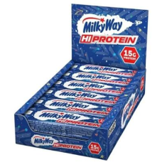 Milky Way High Protein Bar, 12 x 50 g Riegel, Milk Chocolate