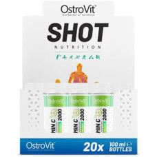 OstroVit Vitamin C - 2000 mg Shot, 20 x 100 ml Flasche