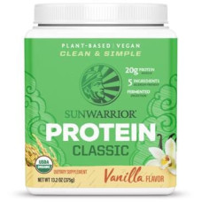 Sunwarrior Protein Classic Organic, 375 g Dose