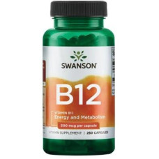 Swanson Vitamin B12 - 500 mcg, 250 Kapseln