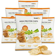 Supplify High Protein Chips, 6 x 50 g Tüte