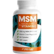 ProFuel MSM + natürliches Vitamin C, 365 Tabletten