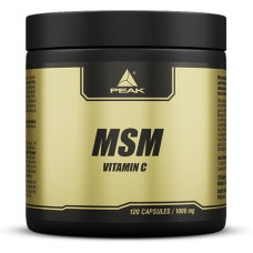 Peak Performance MSM mit Vitamin C, 120 Kapseln Dose