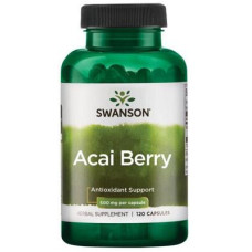 Swanson Acai Berry 500 mg, 120 Kapseln