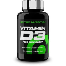 Scitec Nutrition Vitamin D3, 250 Kapseln