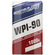 Bodybuilding Depot WPI-90 Whey Isolat, 1000 g Papiertüte