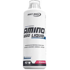 Best Body Nutrition Amino Liquid 5000, 1000 ml Flasche, Cranberry