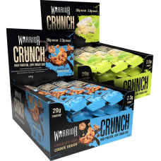 Warrior Crunch Protein Bars, 12 x 64 g Riegel