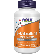 Now Foods L-Citrulline Pure Powder, 113 g Dose