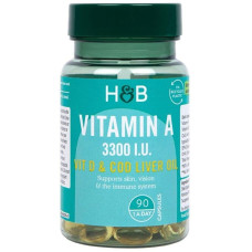 Holland & Barrett Vitamin A - 3300 IU, 90 Kapseln