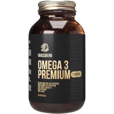 Grassberg Omega-3 Premium - 1200 mg, 90 Kapseln