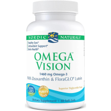 Nordic Naturals Omega Vision, 60 Softgels, Lemon