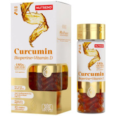 Nutrend Curcumin + Bioperine + Vitamin D, 60 Kapseln