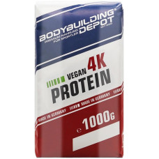 Bodybuilding Depot Vegan 4K Protein, 1000 g Papiertüte