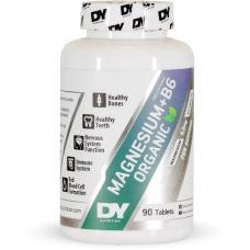 DY Nutrition Organic Mg + Vitamin B6, 90 Tabletten