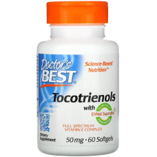 Doctors Best Tocotrienols with EVNol SupraBio - 50 mg, 60 Softgels