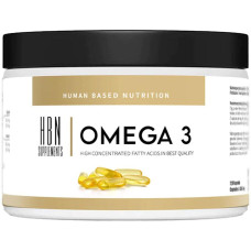 HBN Supplements Omega 3, 120 Kapseln