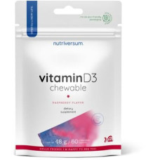 Nutriversum Vitamin D3 Chewable, 60 Tabletten, Unflavored