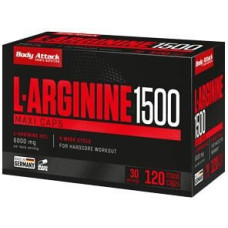 Body Attack L-Arginine 1500,120 Kapseln Blister