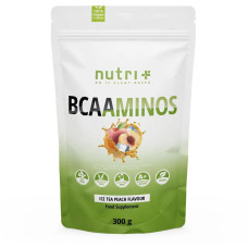 nutri+ BCAAminos - BCAA Instant Pulver, 300 g Beutel