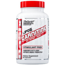 Nutrex Research Lipo-6 Carnitine, Kapseln