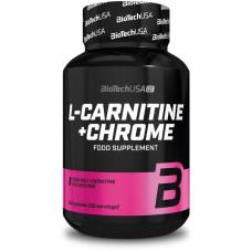 BioTech USA L-Carnitine + Chrome, 60 Kapseln