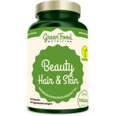 GreenFood Nutrition Beauty Hair & Skin, 60 Kapseln