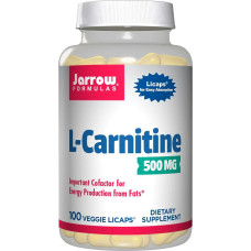 Jarrow Formulas L-Carnitine Licaps - 500 mg, 100 Kapseln