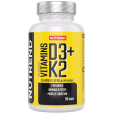 Nutrend Vitamin D3 + K2 4000 IU, 90 Kapseln