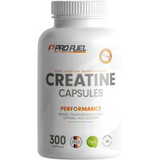 ProFuel Creatine Kapseln - 100% Creatin-Monohydrat, 300 Kapseln