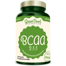 GreenFood Nutrition BCAA 2:1:1, 120 Kapseln