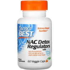 Doctor's Best NAC Detox Regulators, Kapseln