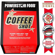 Powerstar Food COFFEE SHOTS Energy Stack, 12 × 60 ml Trinkfläschchen