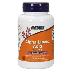 Now Foods Alpha Lipoic Acid 250 mg, 120 Kapseln