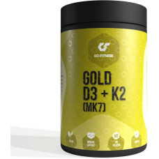 GoFitness Gold D3 + K2 (MK7), 60 Kapseln