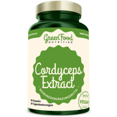 GreenFood Nutrition Cordyceps Extrakt, 90 Kapseln