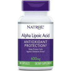 Natrol Alpha Lipoic Acid, 600 mg, 30 Kapseln