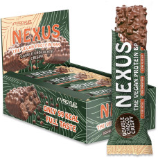 ProFuel Nexus Proteinriegel, 12 x 30 g Riegel, Double Chocolate Crispy