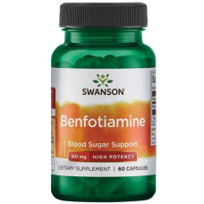 Swanson Benfotiamin 160 mg, 60 Kapseln