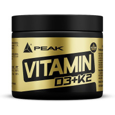 Peak Performance Vitamin D3 + K2, 120 Tabletten Dose