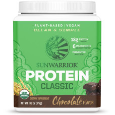 Sunwarrior Protein Classic Organic, 375 g Dose