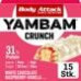 Body Attack Yambam Crunch, 15 x 55 g Riegel