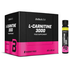 BioTechUSA L-Carnitine 3000, 20 x 25 ml Ampullen