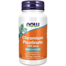 Now Foods Chromium Picolinat 200 mcg, 250 Kapseln