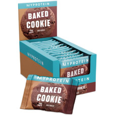 MyProtein Baked Protein Cookie, 12 x 75 g Cookies, Double Chocolate