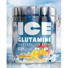 FA Nutrition ICE Glutamine, 300 g Dose, Frozen Mango & Lemon