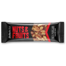 BioTech USA Nuts & Fruits, 28 x 40 g Riegel