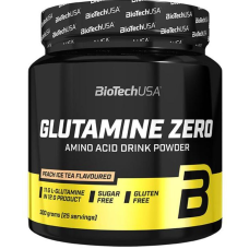 BioTech USA Glutamine Zero, 300 g Dose